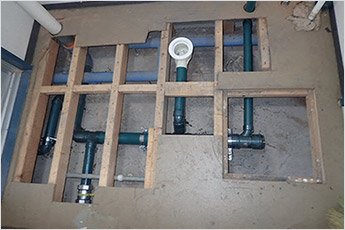 室内排水管改修工事